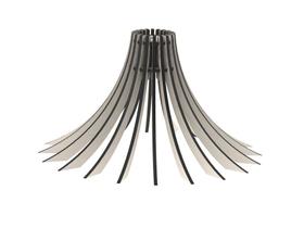 Luminária Teto tipo Pendente DALIA MDF - Completa