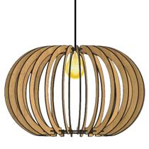 Luminária Teto tipo Pendente DEUSA MDF Completa - Luminária Teto tipo Pendente DEUSA MDF Completa -