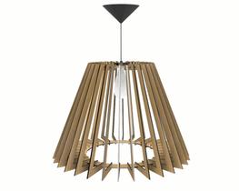Luminária Teto tipo Pendente ELDORADO MDF - Completa -
