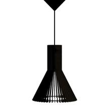 Luminária Teto tipo Pendente em MDF - Completa -