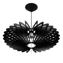 Luminária Teto tipo Pendente em MDF MERCÚRIO Completa -