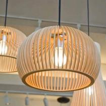 Luminária Teto tipo Pendente em MDF UNIVERSO Completa