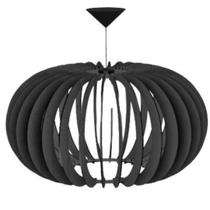 Luminária Teto tipo Pendente JÚPITER MDF - Completa