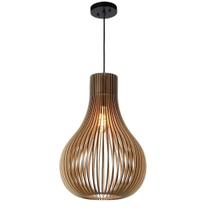 Luminária Teto Tipo Pendente Madri Mdf Completa - MDF Cru Luminária Teto Tipo Pendente Madri Mdf Completa - MDF Cru