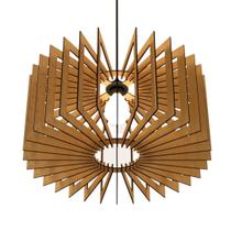 Luminária Teto tipo Pendente SALAMANCA MDF - Completa