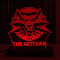 Luminária The Witcher Escola do Lobo