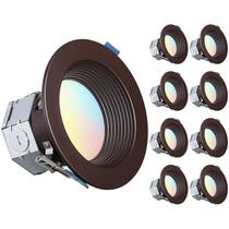 Luminaria TORCHSTAR de 10 cm LED empotrable 5CCT 120V