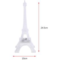 Luminária Torre Eiffel 3d Led Abajur Decoração Acrílico Top