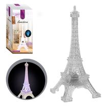Luminária Torre Eiffel Luz Led De Plástico Decoração Luminária Torre Eiffel Luz Led De Plástico Decoração