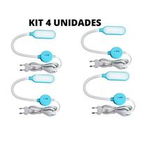 Luminária TOUCH 30 LEDS Haste Bivolt Máquina De Costura 4 UN