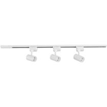 Luminária Trilho Eletrificado Tramontina 1 M Com 3 Spots 5 W Branco 3000 K Luz Amarela Luminária Trilho Eletrificado Tramontina 1 M Com 3 Spots 5 W Branco 3000 K Luz Amarela