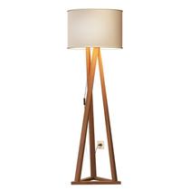 Luminária Tripé Moderna Ibiza Sala Leitura Luxo Com Cupula E Pés Em Madeira Luminária Tripé Moderna Ibiza Sala Leitura Luxo Com Cupula E Pés Em Madeira