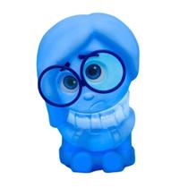 Luminária Tristeza Divertidamente Personagem Azul Disney Pixar Luminária Tristeza Divertidamente Personagem Azul Disney Pixar