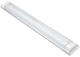 Luminária Tubular De Sobrepor Led Slim 18w 60cm Branco Frio Luminária Tubular De Sobrepor Led Slim 18w 60cm Branco Frio
