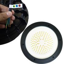 Luminaria Ufo Highbay 150w Galpao Empresa Industrias Fabrica Segurança - Leva pro pet