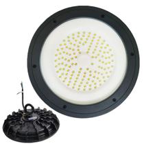 Luminaria Ufo Led 100w Highbay 160º Galpao Empresa Industrias Segurança Jardim Quintal