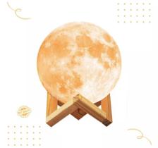 Luminária Umidificador - formato em Lua
