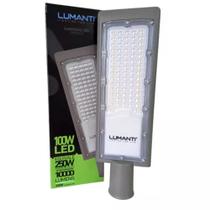 Luminaria urbe led 100w 5000k 11000 lumens autovolt pescoco 50,8mm interno - LUMANTI