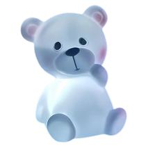 Luminaria Urso Infantil Realista Abajur Decoração Para Quarto Sala Envio Imediato