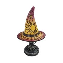 Luminária USB Em Forma De Chapéu De Bruxa, Lâmpada De Resina Para Decoração De Sala De Estar E