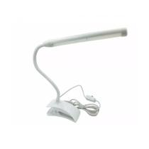 Luminária Usb Led Com Presilha Garra Fina Tubo Luminária Usb Led Com Presilha Garra Fina Tubo