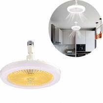 Luminária Ventilador de Teto Luz LED Quarto Sala Iluminação Luminária Ventilador de Teto Luz LED Quarto Sala Iluminação