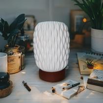 Luminária Vetra Luz Quente Lâmpada LED E27 3000K Abajur Moderno e Elegante Para Quarto Sala Muvia