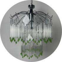 Luminária Vidro Pendente Iluminação Da Sala Estar E Quarto