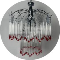 Luminária Vidro Pendente Iluminação Da Sala Estar E Quarto