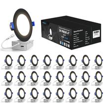 Luminária VOLISUN 4" Pacote com 24 Unidades LED Dimerizável 5CCT 9,5W