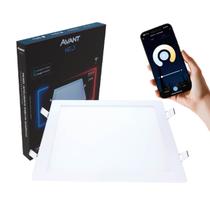 Luminária Wifi Painel Led Smart Embutir Avant NEO 24W 2700K 6500K