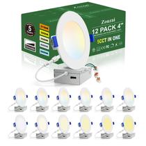 Luminária zouzai 4" 9W 5CCT Luz embutida LED regulável Luminária zouzai 4" 9W 5CCT Luz embutida LED regulável