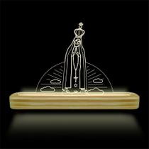Luminárias de Mesa abajur de Acrílico com iluminação em LED 3D Criativas
