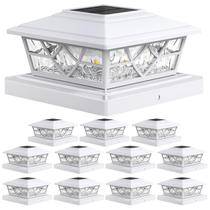 Luminárias de Poste Solar APONUO Tampa 12 Unidades IP64 Luminárias de Poste Solar APONUO Tampa 12 Unidades IP64