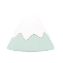 Luminárias de teto criativo quarto cabeceira neve montanha lâmpada toque led atmosfera de carregamento lâmpada proteção ocular noite