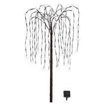 Luminárias LED Solar Willow Tree com Luzes Coloridas Luminárias LED Solar Willow Tree com Luzes Coloridas