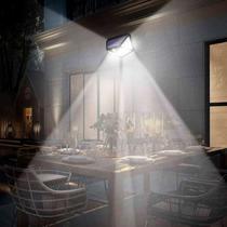 Luminárias Solar Parede Crepuscular Sensor Jardim