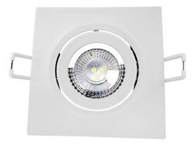 Luminárias Spot De Led Quadrado Embutir 7w 3000k Avant Luminárias Spot De Led Quadrado Embutir 7w 3000k Avant