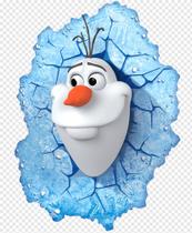 Luminário 3D Disney - Olaf Frozen