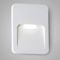 LUMINATTI - Balizador 4x2 Sobrepor Led Slim 2W 2700k Bivolt Branco LUMINATTI - Balizador 4x2 Sobrepor Led Slim 2W 2700k Bivolt Branco