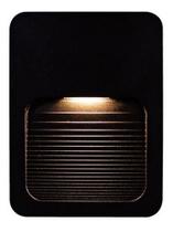 LUMINATTI - Balizador 4x2 Sobrepor Led Slim 2W 2700k Bivolt Preto LUMINATTI - Balizador 4x2 Sobrepor Led Slim 2W 2700k Bivolt Preto