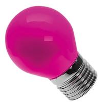 Luminatti - Lâmpada Bolinha Led G45 6W Bivolt E27 - ROSA