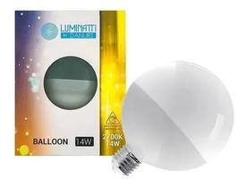 LUMINATTI - Lâmpada Globo Balloon LED 14W 2700K 127V/220V Branco Quente