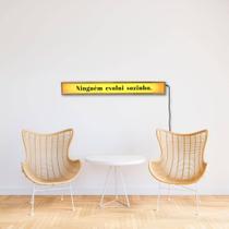 Luminoso Box Light - Ninguem Evolui Sozinho Luminoso Box Light - Ninguem Evolui Sozinho