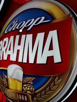 Luminoso Cerveja Brahma Chopp p/ Bar Boteco Churrasqueira Garagem