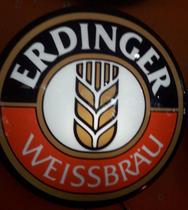 Luminoso Cerveja Erdinger p/ Bar Boteco Churrasqueira Garagem Luminoso Cerveja Erdinger p/ Bar Boteco Churrasqueira Garagem