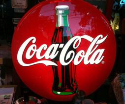 Luminoso da Coca Cola Garrafa p/ Bar Boteco Churrasqueira Garagem