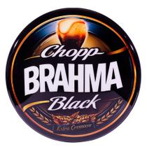 Luminoso de Parede Cerveja Brahma Chopp Black Retrô Vintage Bar, Garagem, Churrasqueira, Espaço Gourmet