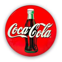 Luminoso de Parede COCA-COLA GARRAFA Decorativo Bar Garagem - Lâmpada LED Bivolt