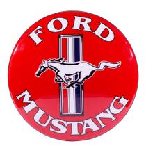 Luminoso de Parede Ford Mustang Retrô Vintage Bar, Garagem, Churrasqueira, Espaço Gourmet
